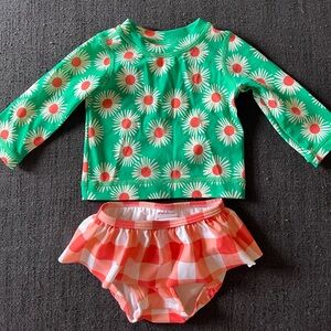 Hanna Anderson two piece swim suit